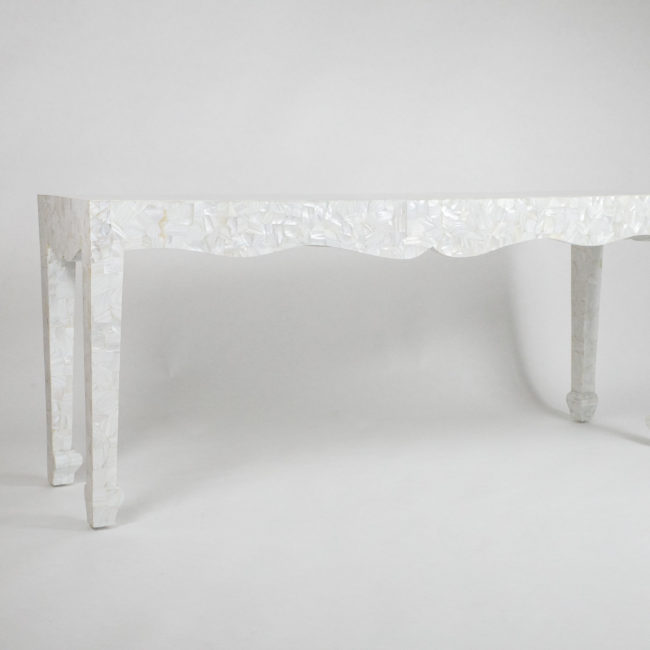Console Table in China White Mother Of Pearl